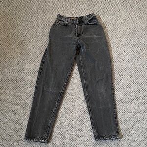 Route 66 High-Rise Washed Black Jeans